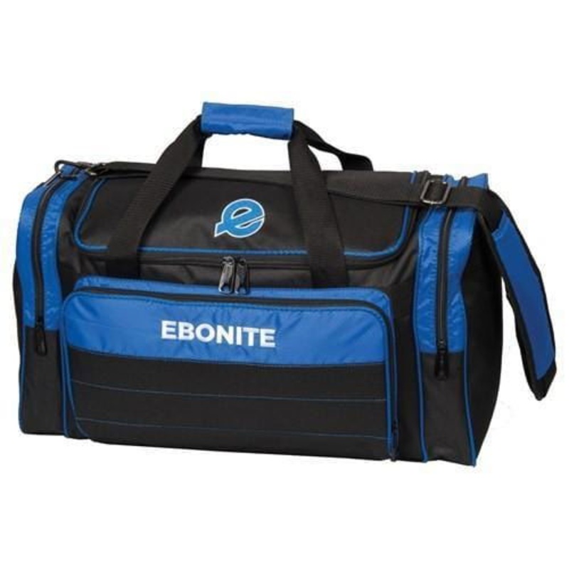 Ebonite Conquest Double Tote Black Blue