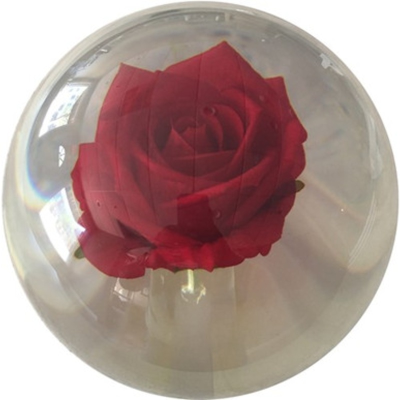 OTBB Clear Rose Bowling Ball