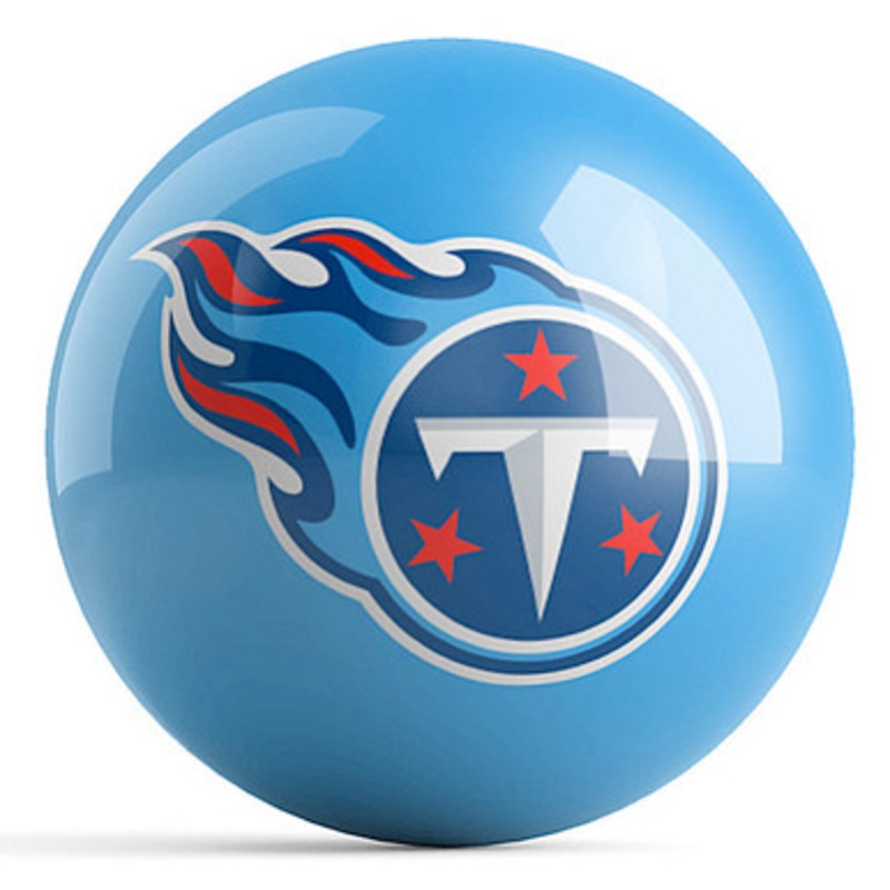 OTBB NFL Team Logo Tennessee Titans Bowling Ball