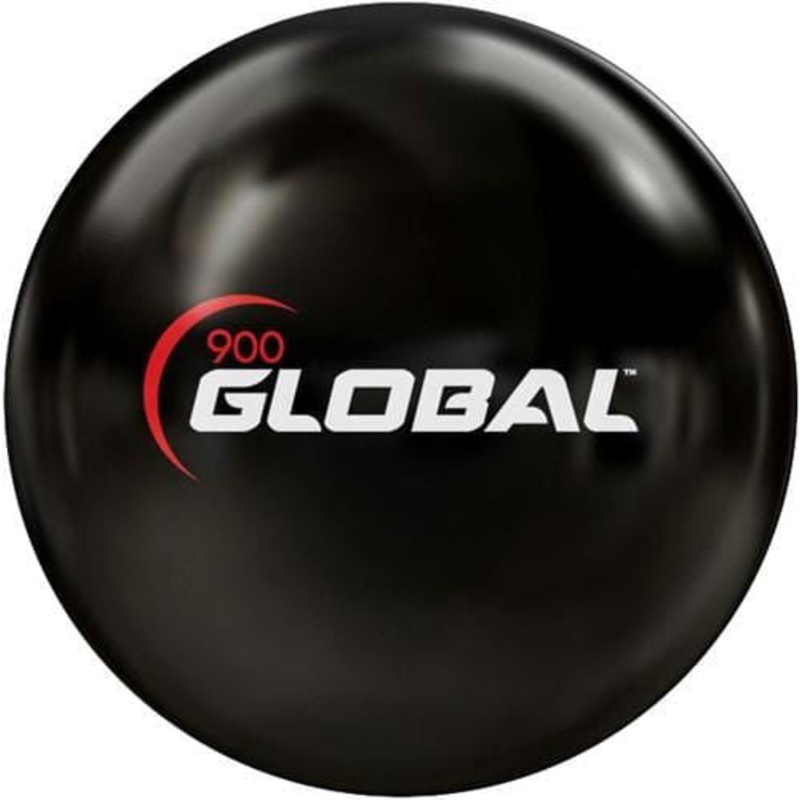 900Global Clear Poly Black Bowling Ball