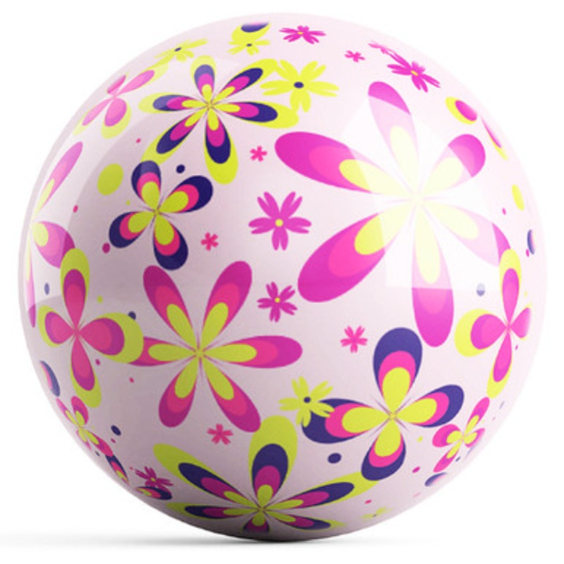 OTBB Colorful Flowers Bowling Ball