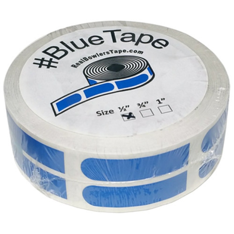 Real Bowlers Tape Blue Smooth 1/2 Bowling Tape – 500 Pieces
