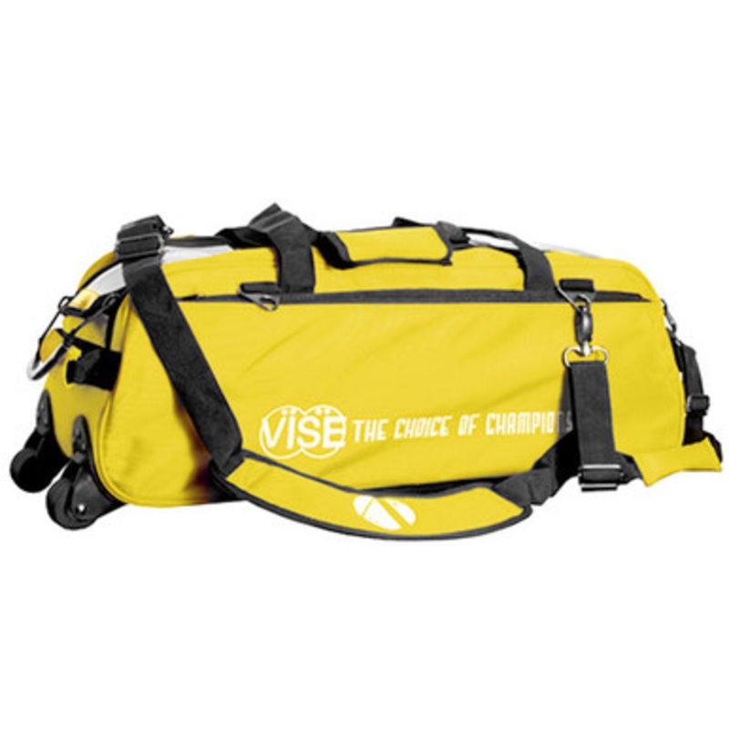 Vise Clear Top Triple Tote Bag Yellow