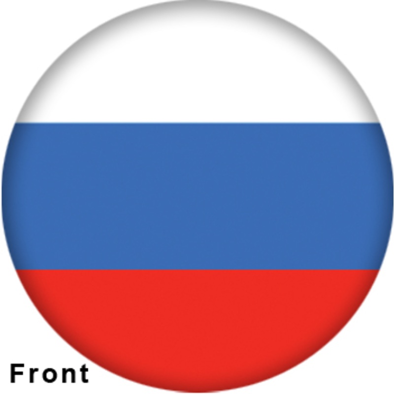 OTBB Russian Federation Flag Bowling Ball