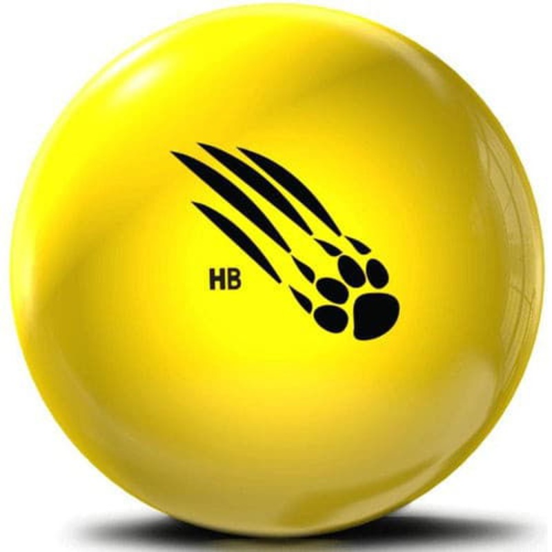 900Global Honey Badger Yellow Poly Bowling Ball