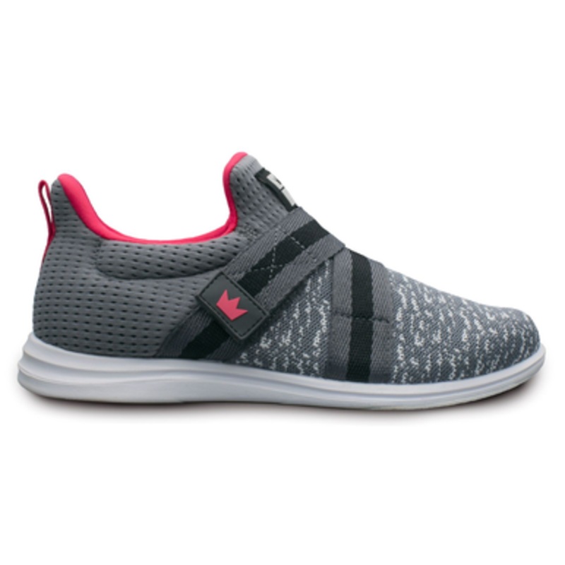 Brunswick Versa Womens Bowling Shoes Grey/Pink