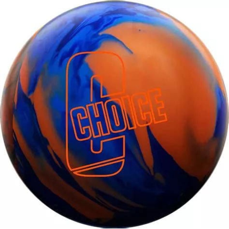 Ebonite Choice Solid Bowling Ball Blue/Orange