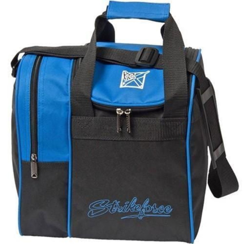 KR Strikeforce Rook Single Tote Royal Bowling Bag