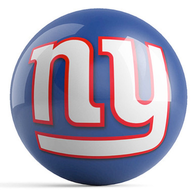 OTBB NFL Team Logo New York Giants Bowling Ball