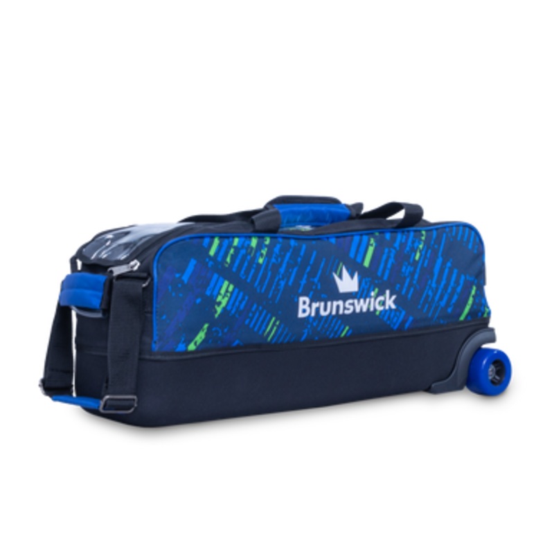 Brunswick Punisher Triple Tote Bag Blue/Green