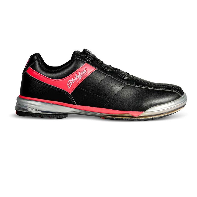 KR Strikeforce TPU Revival Right Handed Bowling Shoes – Black/Red