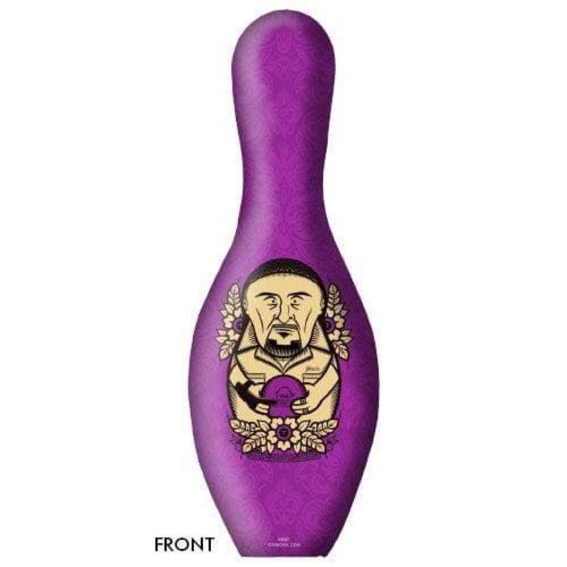 OnTheBallBowling The Big Lebowski Purple Jesus Bowling Pin