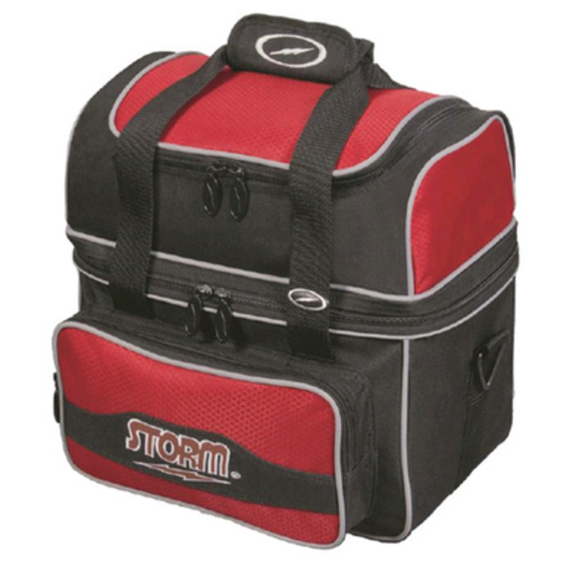 Storm Flip Tote 1-Ball Bowling Bag Black/Red