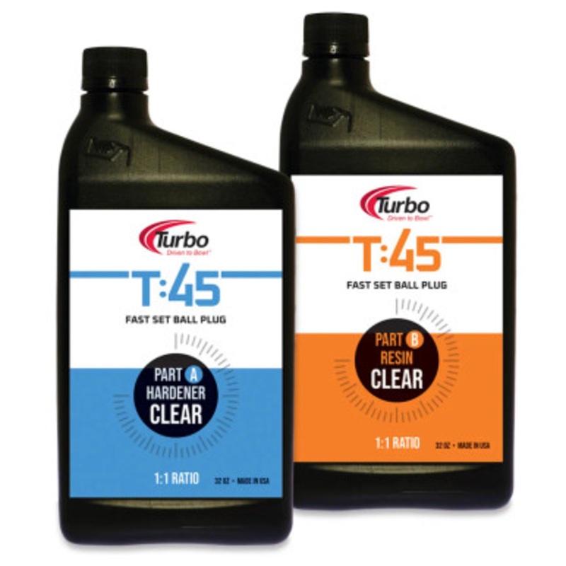 Turbo T:45 Ball Plug Clear 1 Gallon Kit