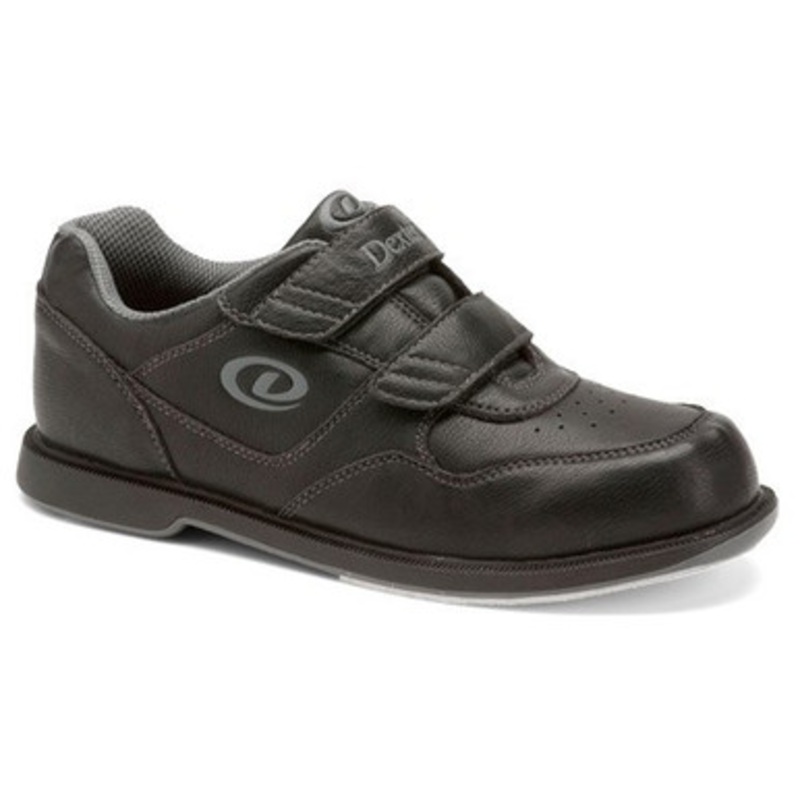 Dexter V-Strap Womens Velcro Bowling Shoes Black