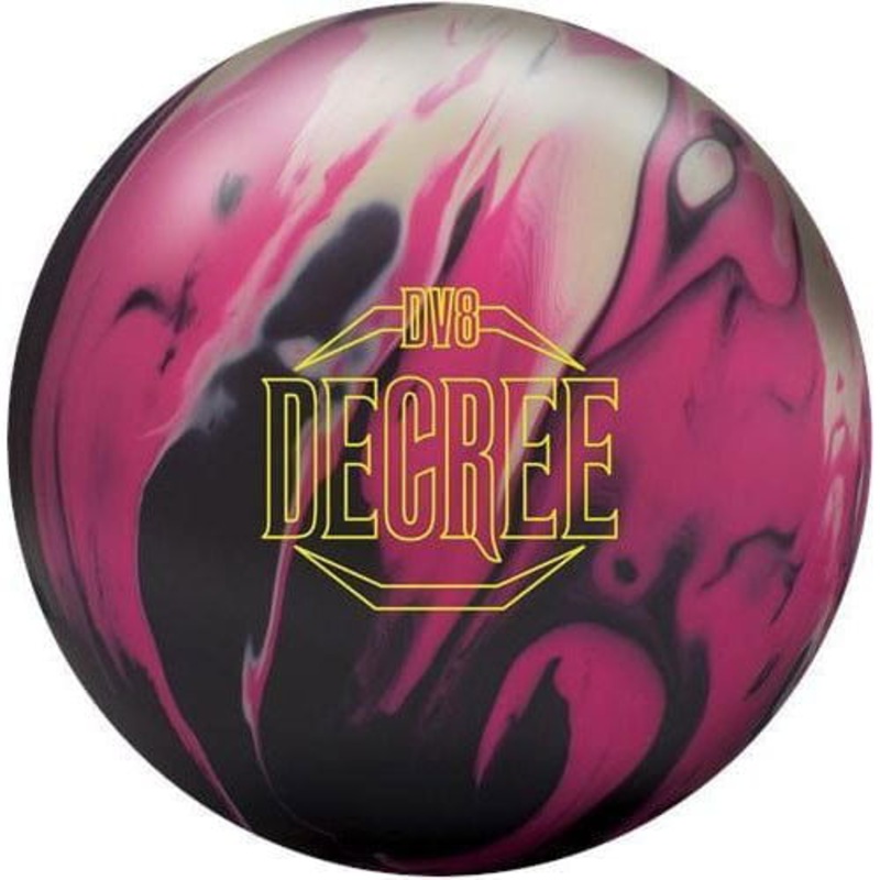 DV8 Decree Solid Bowling Ball|10 lbs.|12 lbs.|14 lbs.|15 lbs.|16 lbs.