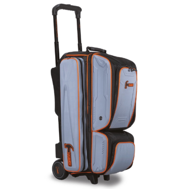 Hammer Gauntlet 3 Ball Roller Grey Bowling Bag