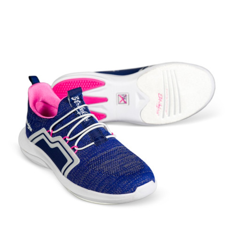 KR Strikeforce Women’s Milan Bowling Shoes – Navy/Pink