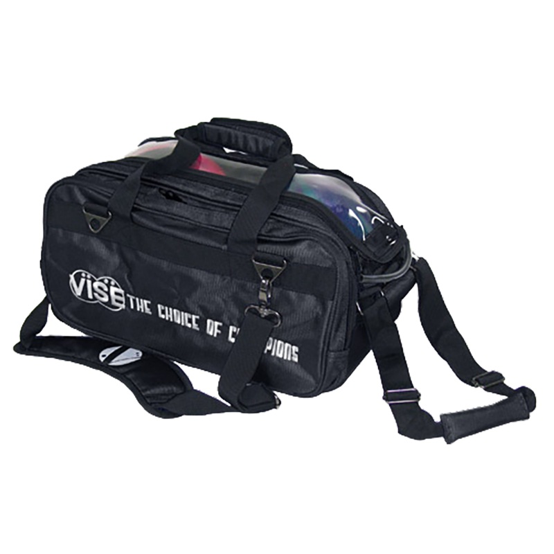 Vise 2-Ball Tote Roller – Black