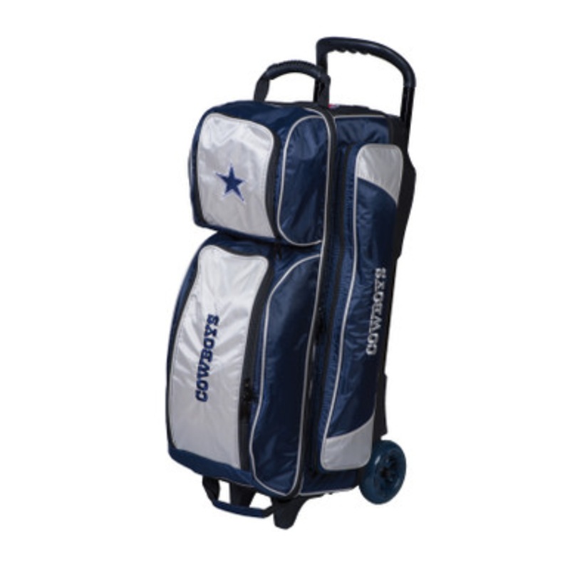 KR Strikeforce NFL Dallas Cowboys 3 Ball Roller Bowling Bag
