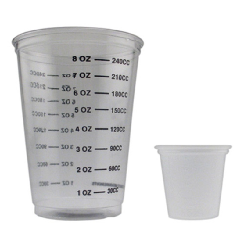 Master Mixing Cups 1 oz & 8 oz – 50 of Each