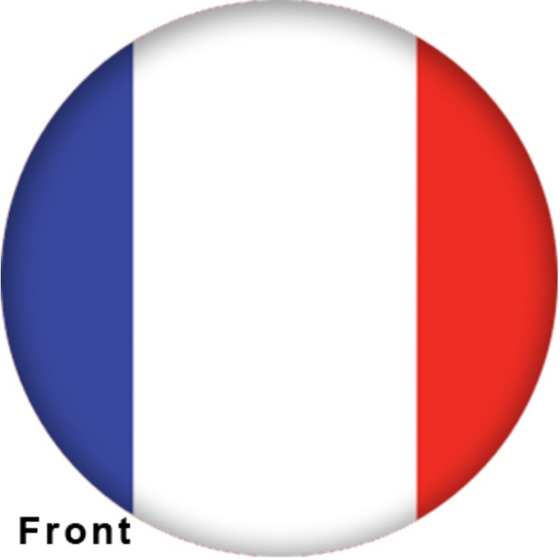 OTBB French Flag Bowling Ball