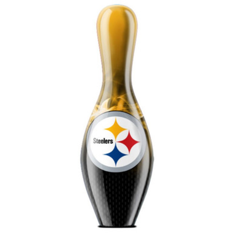 OTBB NFL on Fire Pittsburgh Steelers Bowling Pin
