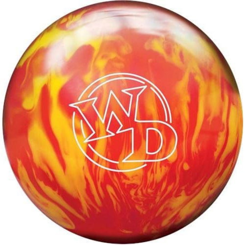 Columbia 300 White Dot Lava Fire Bowling Ball
