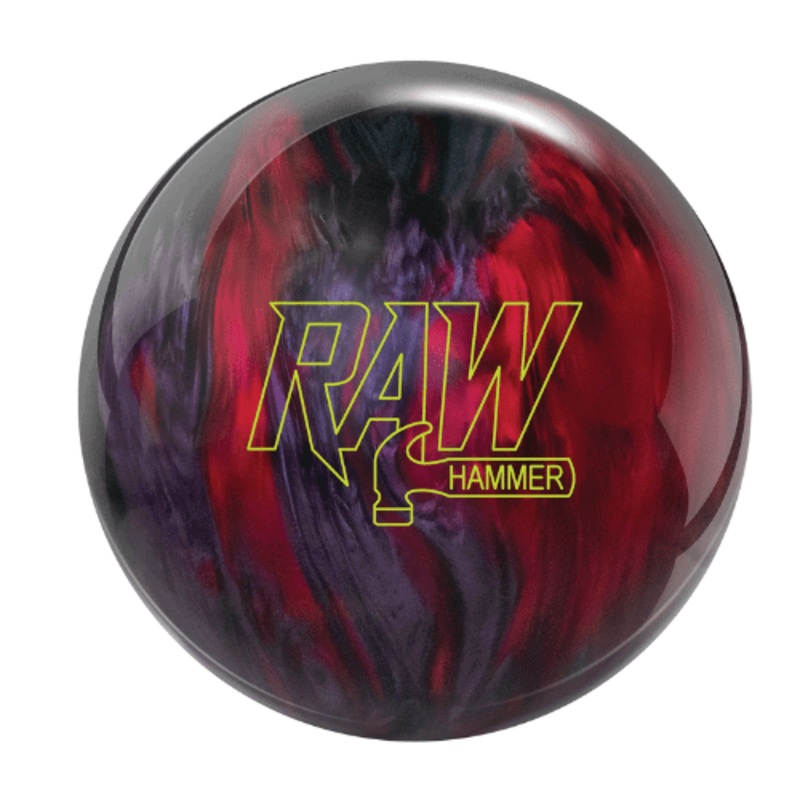 Hammer Raw Hammer Hybrid Bowling Ball – Red/Smoke/Black
