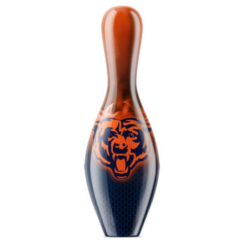 OTBB NFL on Fire  Chicago Bears Bowling Pin