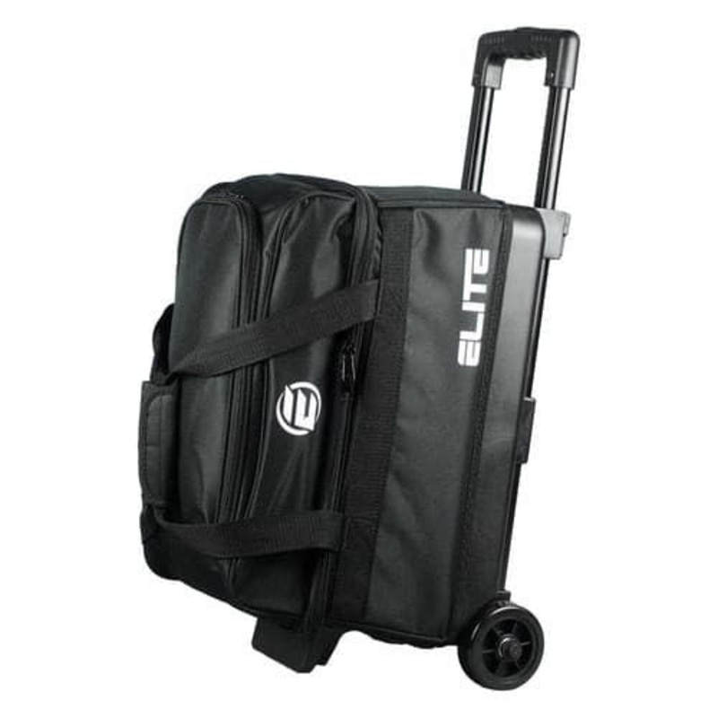 ELITE Basic Double Roller Black Bowling Bag