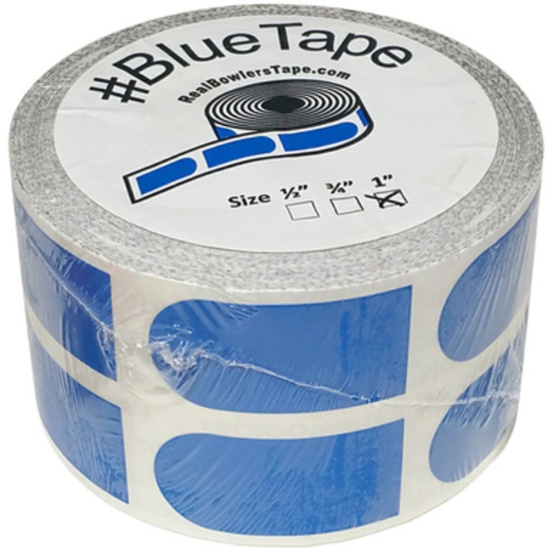 Real Bowlers Tape Blue Smooth 1 Bowling Tape – 500 Pieces