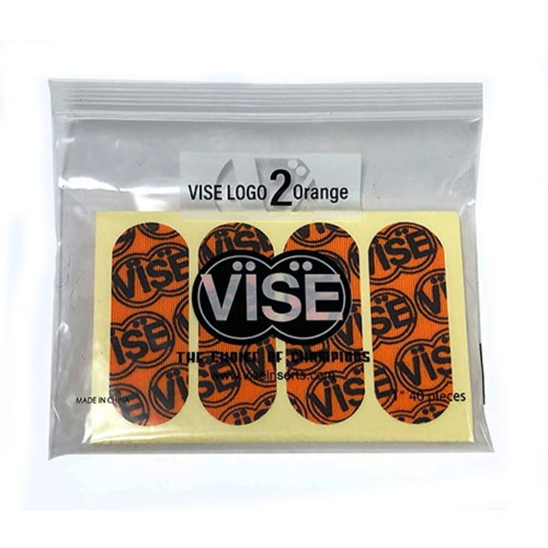 Vise Pre Cut Logo Tape 1 Orange