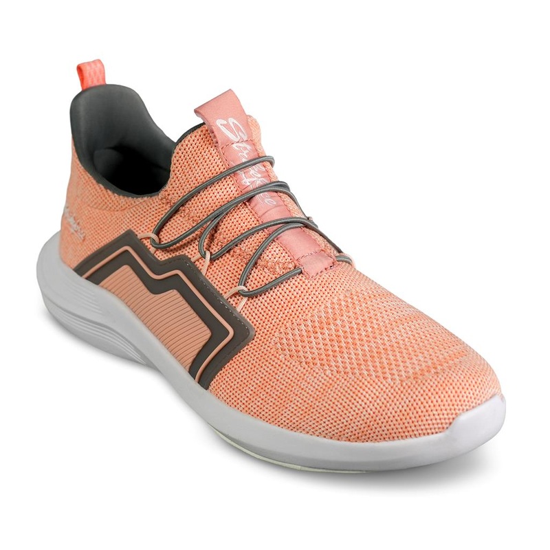 KR Strikeforce Milan Bowling Shoes Womens – Coral/Grey