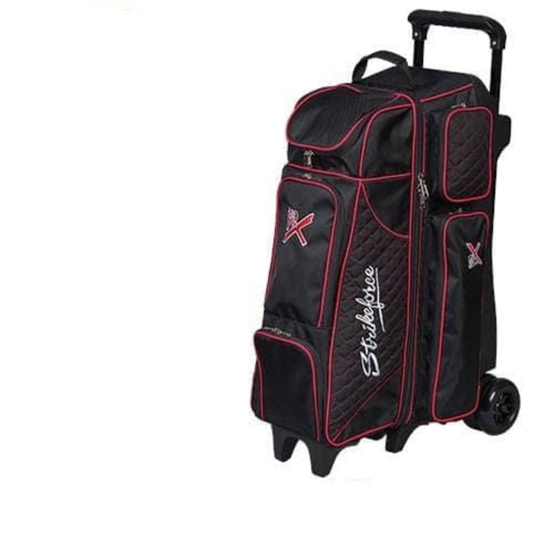 KR Strikeforce Royal Flush 4×4 Ball Roller Black Red