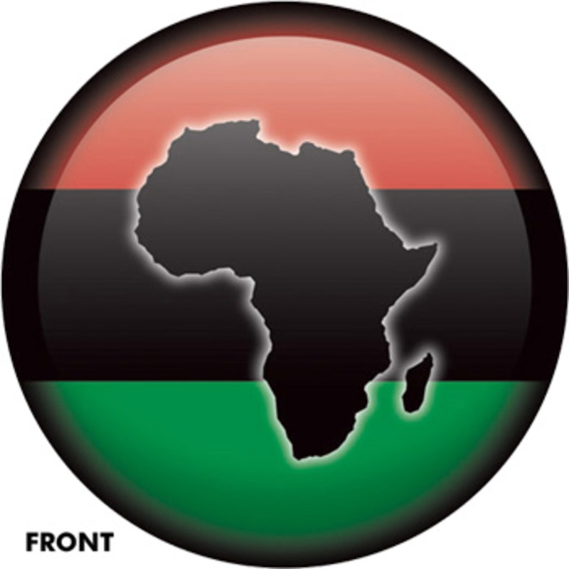 OTBB African Flag – Peace Bowling Ball