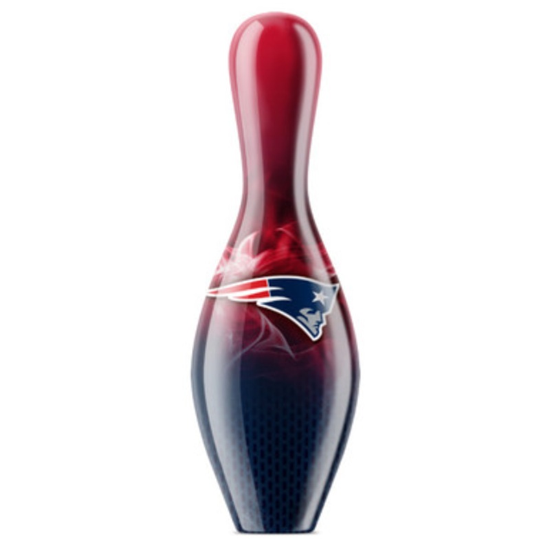 OTBB NFL on Fire New England Patriots Bowling Pin
