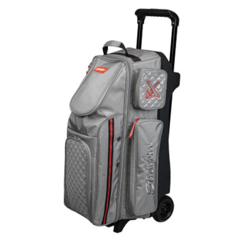 KR Strikeforce Diamond 3 Ball Roller Bag Grey