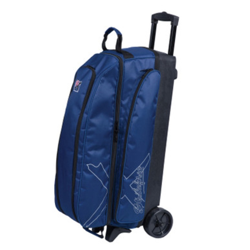 KR Strikeforce Hybrid X 3 Ball Roller Bag Navy