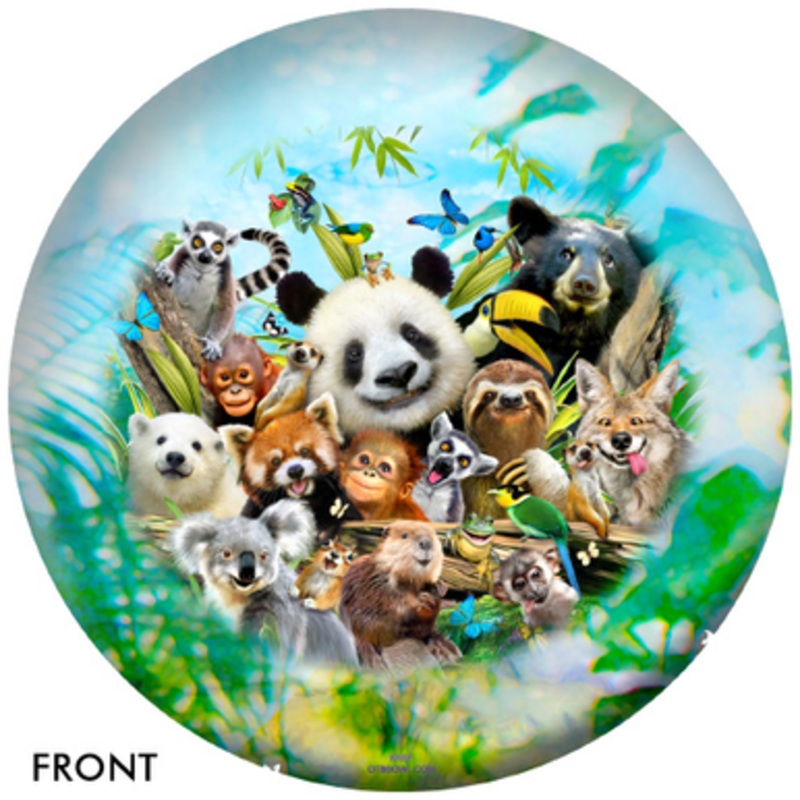 OTBB Zoo Friends Selfies Bowling Ball