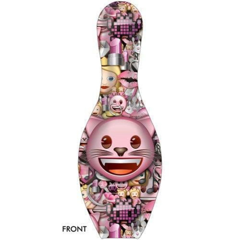 OnTheBallBowling Bowling Emoji Cats Rule Bowling Pin