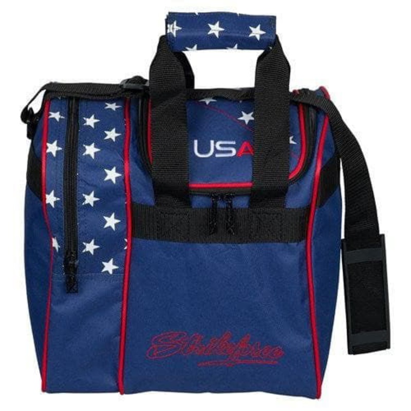 KR Strikeforce Rook USA Single Tote Bowling Bag