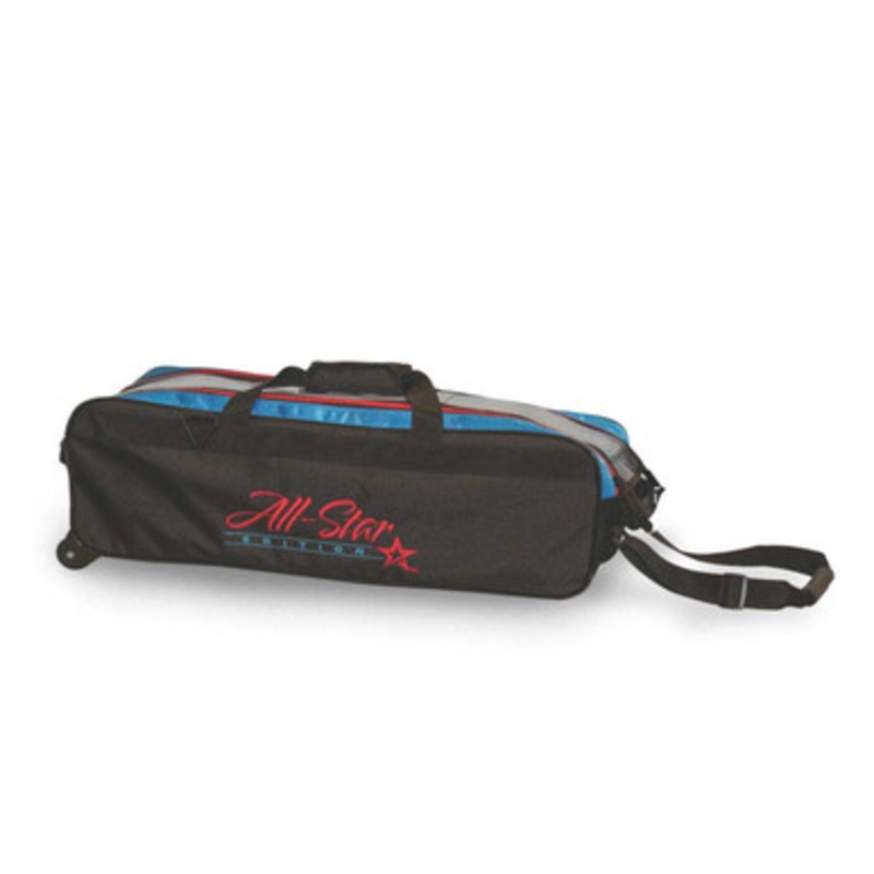 Roto Grip 3 Ball All-Star Edition Travel Tote Competitor Black/Red/Blue