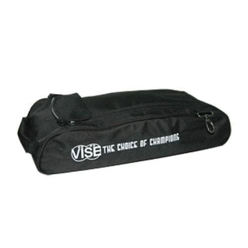 Vise 3 Ball Add-On Shoe Bag – Black Bowling Bag
