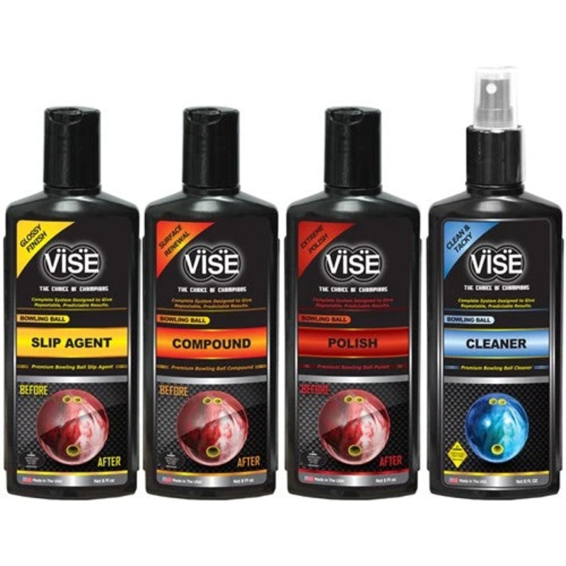 VISE Polish System Ball Maintenance Kit 4 x 8 oz bottles