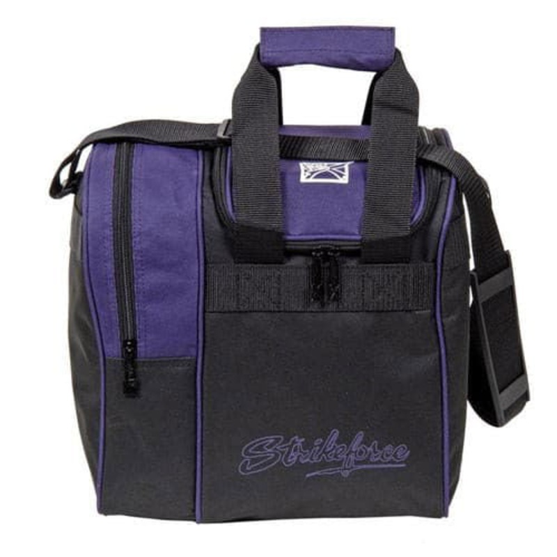 KR Strikeforce Rook Single Tote Purple Bowling Bag