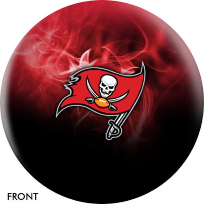OTBB On Fire Tampa Bay Buccaneers Bowling Ball