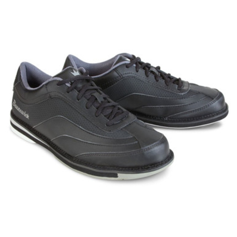 Brunswick Rampage Mens Bowling Shoes Black Right Hand WIDE