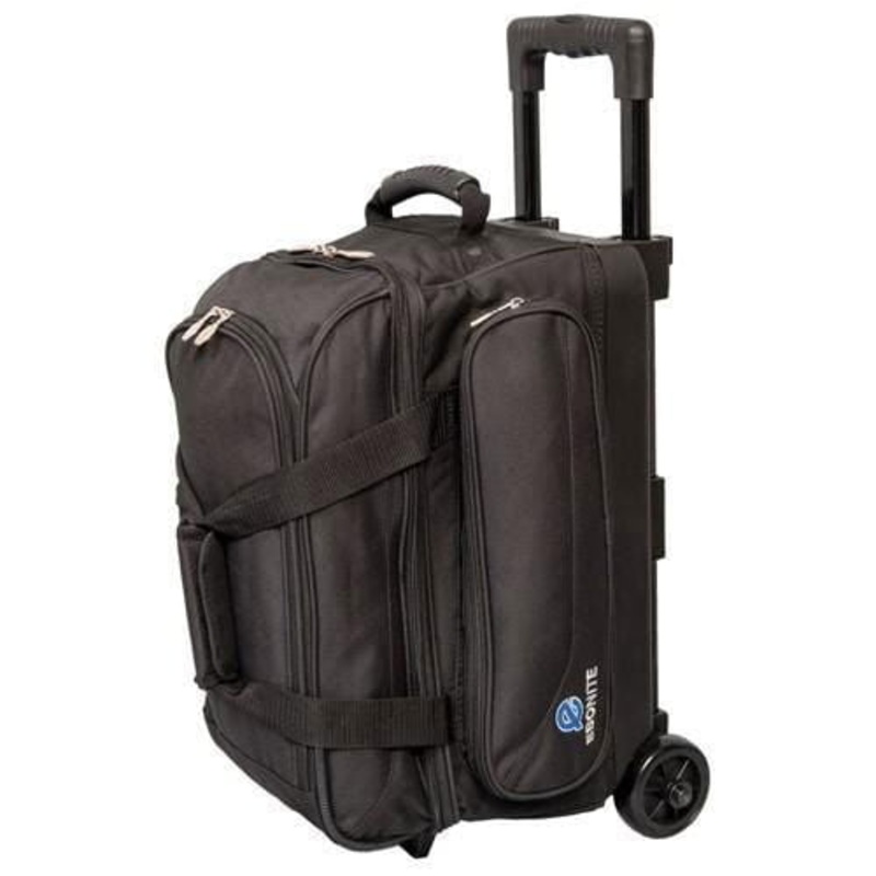 Ebonite Transport 2 Ball Roller Black Bowling Bag