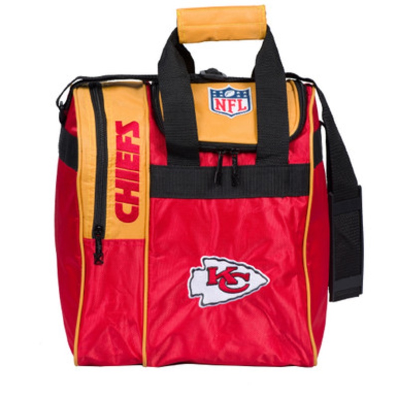 KR Strikeforce NFL Kansas City Chiefs Single Tote Bowling Bag